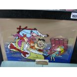 A Hanna Barbera Acetate 'The Flintstones', an Ed Benedict design, edition size 2500, copyright 1996,