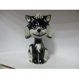 Lorna Bailey - Doza the Cat, 13cm high.