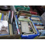 Three Boxes of Railway Related Literature, books, tables, etc.. (3)