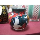 A Moorcroft Pottery Vase, painted with the Brave Sir Robin pattern designed by Vicky Lovatt, shape