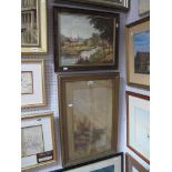 Doris Jones 'Brampton' Oil on Board, signed lower right, 30 x 37cm; English School, early XX