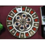 A Royal Crown Derby Imari Pattern 1128 Plate, 27cm diameter.