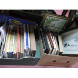 Royalty Books, scrapbooks, quantity of prints, etc:- Two Boxes.