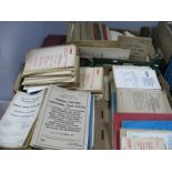 A Large Quantity of British Rail Information Pamphlets, including 'Supplementary Operating