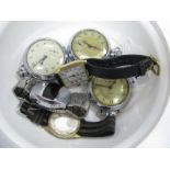 Trafalgar Retro Gent's Wristwatch, vintage LIGA gent's wristwatch, Smith's Empire openface