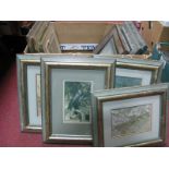 Arhur Rackham - eleven coloured book prints framed plus others loose:- One Box