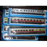 Seven Items Marklin 'HO Gauge DB Railways Express Coaches, Ref 4279 'Bundes Post' and two