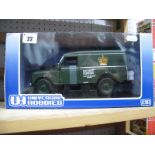 A Universal Hobbies 1:18th Scale #4425 Diecast Model Land Rover Series III Hard Top "Post Office -