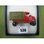 A Mid XX Century 'U.S. Mail, Air Mail Service Four Wheel Van, by Tootsietoy, good, hard to find.