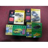 Seven Vanguards 1:43rd Scale Diecast Model Vehicles, all British Telecommunications/Post Office