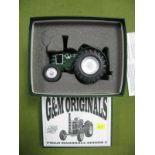 A Boxed G and M Originals Diecast Model Field Marshall Series 3 Tractor 'Green'.