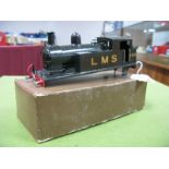 An 'O' Gauge White Metal Body for an 0-6-0 LMS Tank Locomotive, painted.