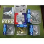 Five Boxed Diecast Model Military Aircraft, by Collection armour, TriStar including Collection