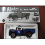 First Gear 1:30th Scale Diecast Model #10-2990 Dodge Power Wagon Express Truck 'U.S. Mail', small