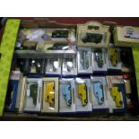 Twenty Two Diecast Model Commercial Vehicles, by Lledo, Oxford Diecast, nearly always British