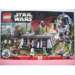 A Lego #8038 Star Wars The Battle of Endor Set, many parts in sealed unopend bags, instruction