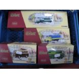 Four Corgi 'Collection Heritage' Diecast Model Vehicles, all with French postal themed liveries