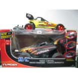 Two New Bright Battery Operated Radio Controlled Buggy's including boxed #60831 Invader.