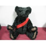 A Modern Jointed Teddy Bear by Stonegate Bears, with growler, 51cm tall.