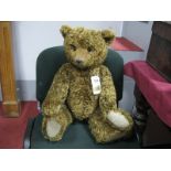 A Modern Jointed Teddy Bear by Atlantic Bears, limited edition, 65cm tall.