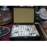 A Mah Jong Set, (cased).