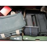 Polaroids, Instamatic, Digital and Other Cameras, camcorders, tripod, etc:- Two Boxes