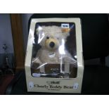 A Steiff 'Charly' Teddy Bear in Suitcase, boxed.