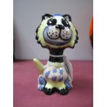 Lorna Bailey - Muppet the Cat, 12.5cm high.