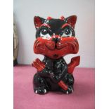 Lorna Bailey - Devil Cat, 12.5cm high.