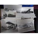 A Quantity of Photographs, mainly black and white, mid XX Century R.A.F based, approximately sixty.