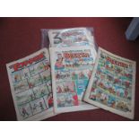 A Quantity of 1950's and Later Large Format Beezer, Topper and similar comics.