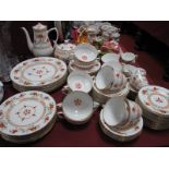 Royal Worcester " Chamberlain" Pattern, dinner, tea, coffee service.