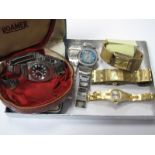 Roamer Vintage Ladies Wristwatch, Everite automatic ladies wristwatch, "Timex Electric", "Rue Du