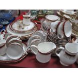 Grafton 'Majestic' and similar Royal Albert 'Holyrood' table China, approximately fifty six pieces.