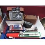 A Yashica 8-E 111 Cina Camera, Kodak camera, Coronet Cub, Ibberson & Offshore sea chest knives,