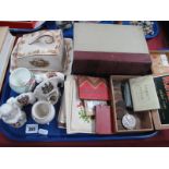 Crested Ware: Lincoln Imp, World War I postcards, coins, Mrs Beetons Household Management etc:-