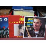 A Collection of L.P.'s, to include Ian Dury, Echo and the Bunnymen, Billy Joel, Police, Elvis