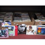 A Large Collection of 45RPM's, mixed genres - mostly 1960's -1980's including Michael Jackson,