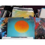 US Interest: a nice collection of LP's to include Santana 'Abraxas', Amigos, Moonflower,