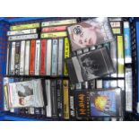 A Collection of Tape Cassettes, including Buzzcocks, Human League, Kiss, David Bowie, Def Leppard,