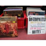 Classical Interest: a collection of LP's and box sets including SXL2298 (ED4), numerous Deutsche