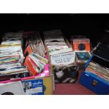 A Collection of 45's, to include Beatles 'Strawberry Fields' picture sleeve issue, Tamla Motown,