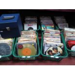 A Collection of Over Five Hundred 45rpm's, to include Tamla Motown, Rolling Stones, Kinks,