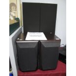 A Pair of Technics SB-T10 Two Way Speakers, and a pair of Technics SB-300 three way speakers. (4)