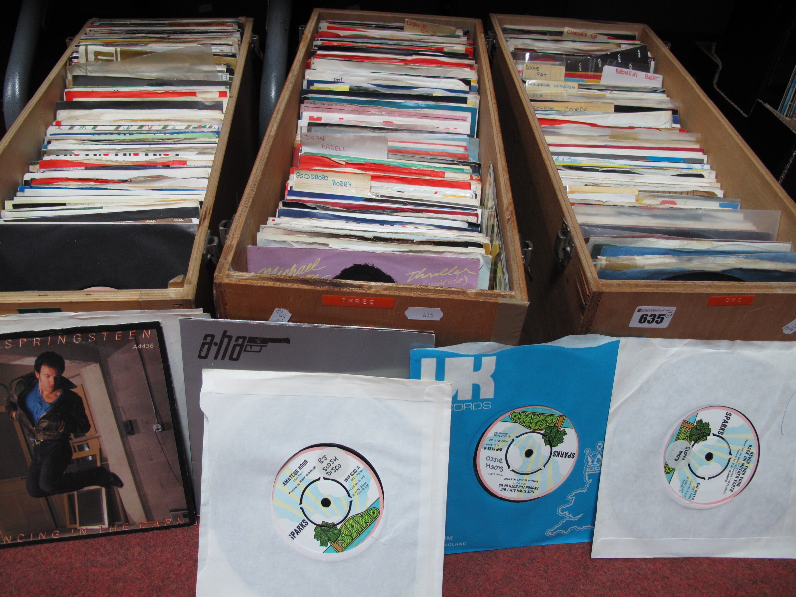 A Good Collection of 45RPM's, including Billy Joel, Michael Jackson, Al Green, Inxs, Tamla Motown,