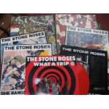 Stone Roses Interest - 'Stone Roses' L.P (A2/B2 matrix), five 12" singles 'I Wanna Be Adored (