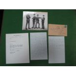 Beatles Interest: original typed Letter, headed 'Nems Enterprises Ltd', signed 'Brian' (Epstein)