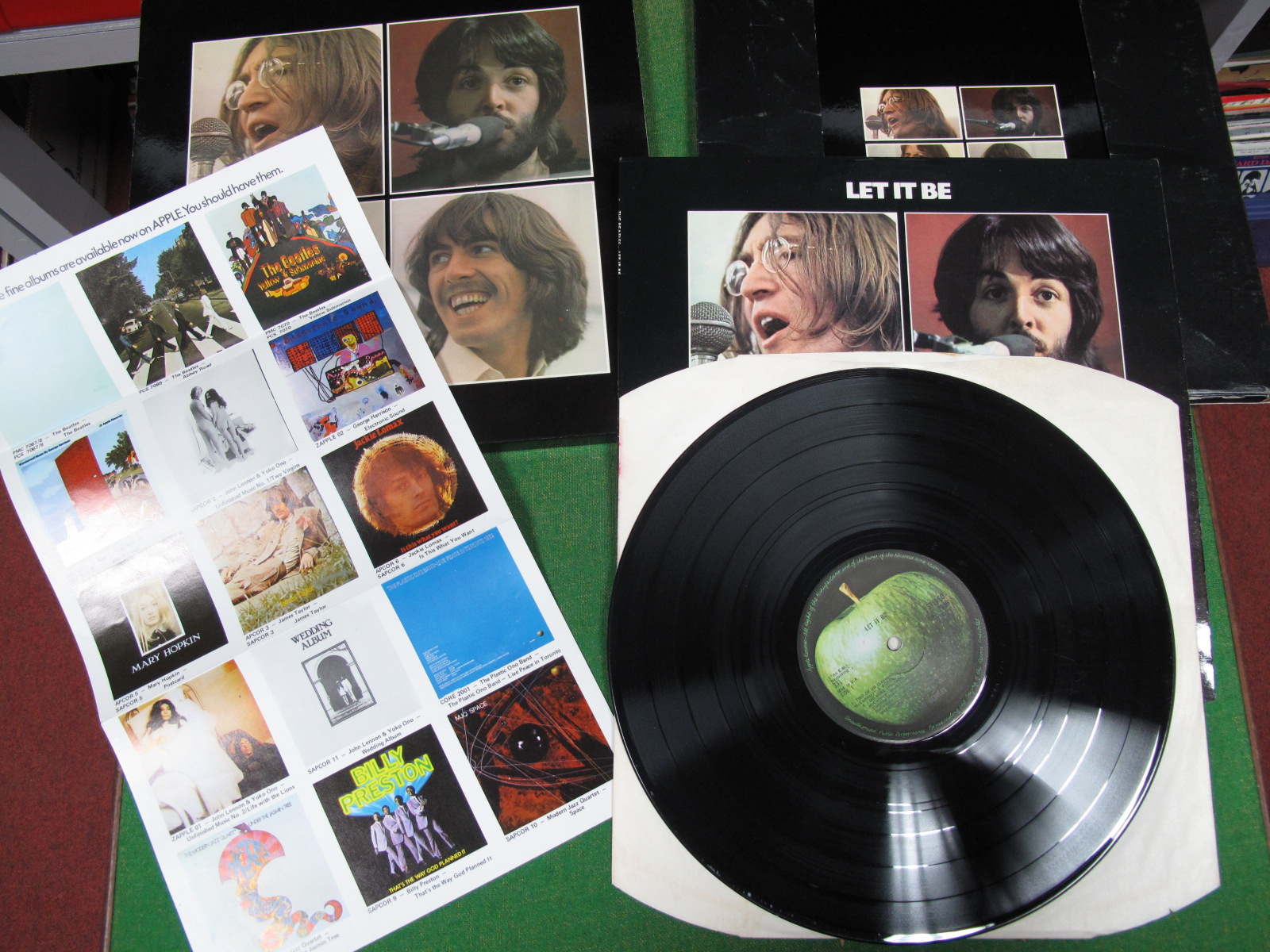 The Beatles 'Let It Be' L.P Box Set, 1970 Apple, stereo PCS 7096, YEX 773 2U/774 2U matrix