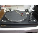 Audio: A Diango LP-2500 Turntable, untested sold for parts only.