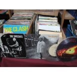 A Collection of Over Ninety 45RPM's, to include The Clash, Smiths, Specials, Gary Numan, Ian Dury,